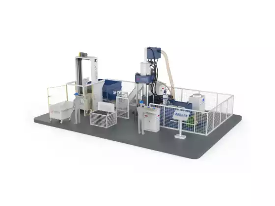 Mesin Briket Kerepek Aluminium